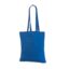 Ekonomisks, zils kokvilnas maisiņš ar personalizētu apdruku