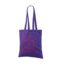 Violets ekonomisks kokvilnas maisiņš ar personalizētu apdruku