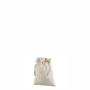 Хлопковая сумка со шнурком 15×21 см