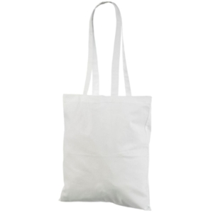 Белая хлопковая сумка для семинаров