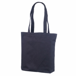 Большая сумка-шоппер натурально-белого цвета из плотной ткани. Размеры 39×41+8 см