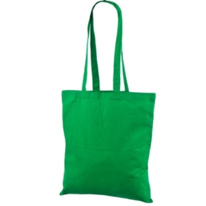 Зеленая хлопковая сумка для семинаров