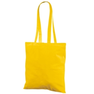Желтая хлопковая сумка для семинаров